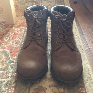 Brown Rugged Boots